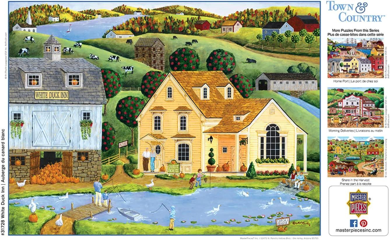 imageMasterPieces 300 Piece EZ Grip Jigsaw Puzzle Jolly Time Circus 18x24The White Duck Inn