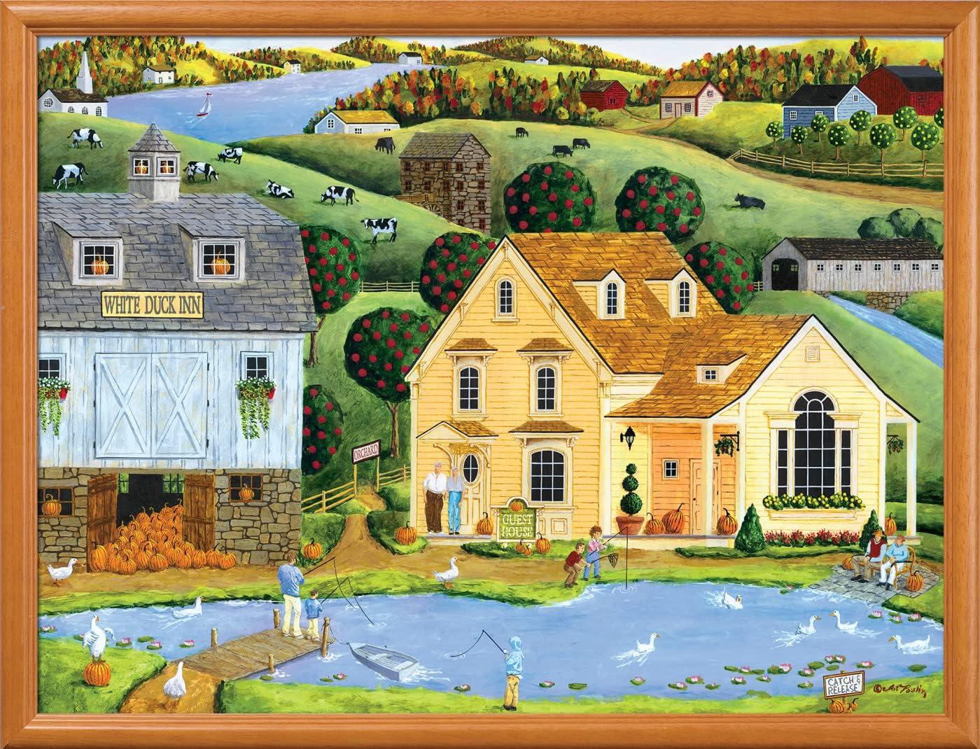 imageMasterPieces 300 Piece EZ Grip Jigsaw Puzzle Jolly Time Circus 18x24The White Duck Inn