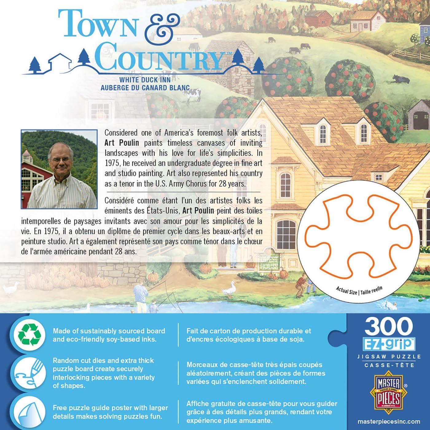 imageMasterPieces 300 Piece EZ Grip Jigsaw Puzzle Jolly Time Circus 18x24The White Duck Inn
