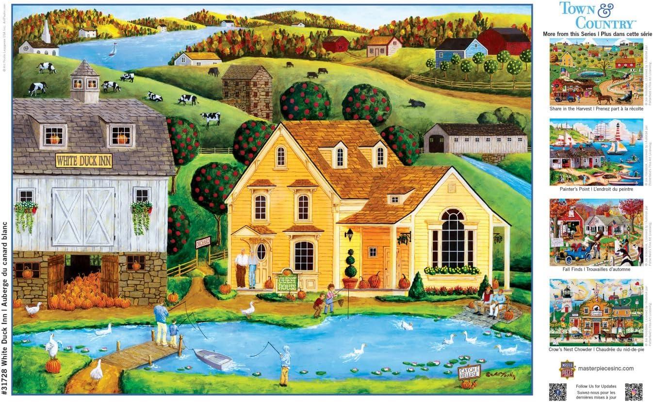 imageMasterPieces 300 Piece EZ Grip Jigsaw Puzzle Jolly Time Circus 18x24The White Duck Inn