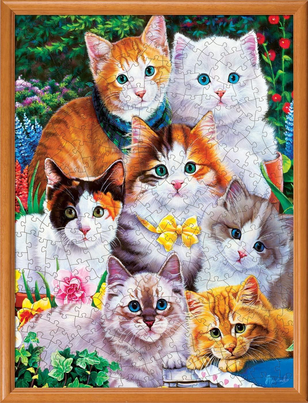 imageMasterPieces 300 Piece EZ Grip Jigsaw Puzzle Purrfectly Adorable 18x24300 Piece
