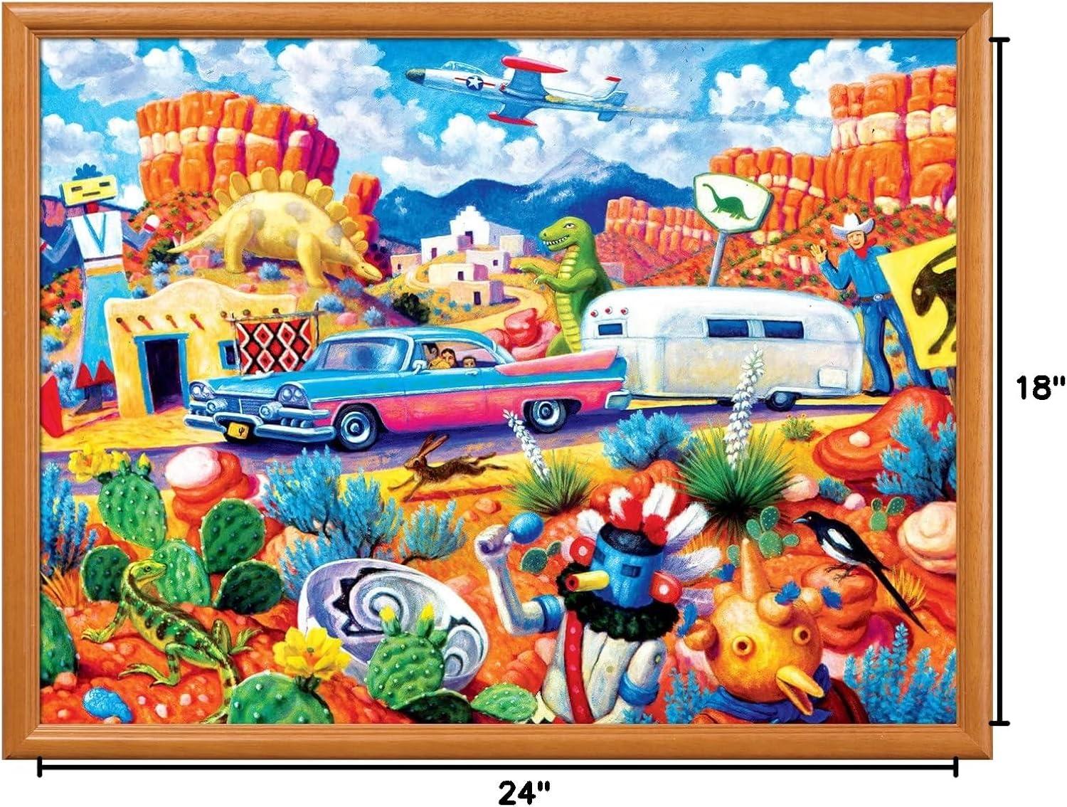 imageMasterPieces Roadsides of The Southwest Into The Valley 550pc PuzzleOff the Beaten Path