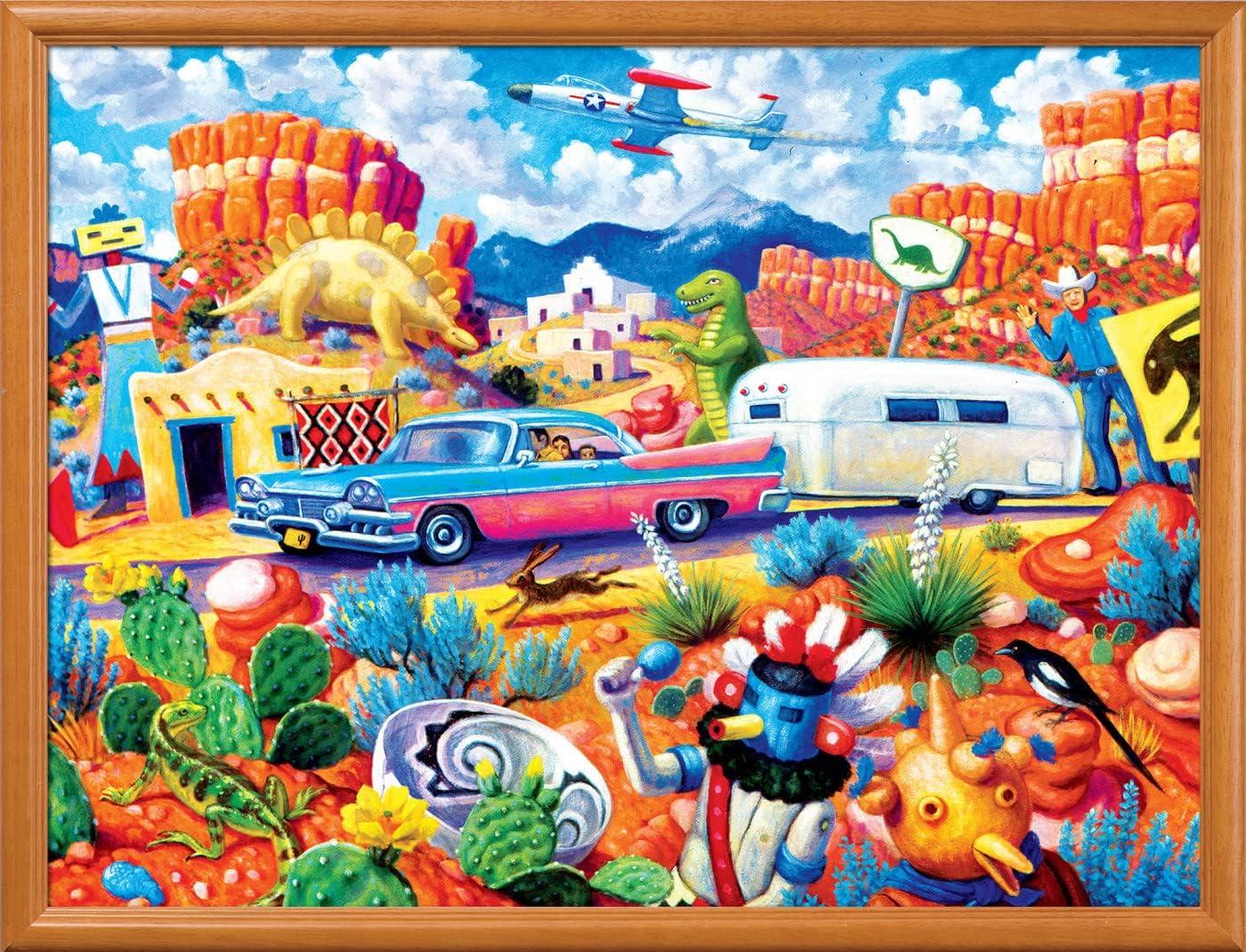 imageMasterPieces Roadsides of The Southwest Into The Valley 550pc PuzzleOff the Beaten Path