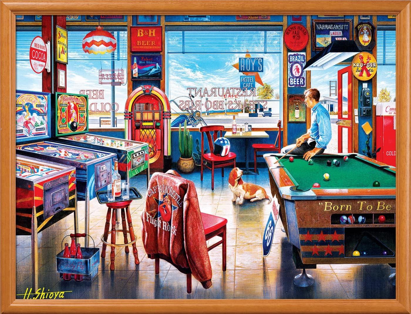 imageMasterpieces 550 Piece Jigsaw Puzzle for Adults and Family Duffys Sports amp Suds 18x24Pockets Pool Pub