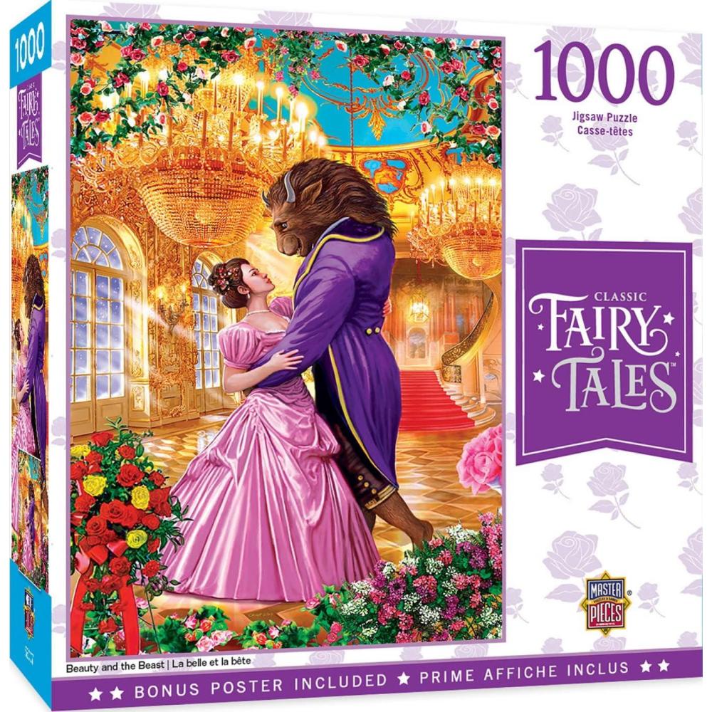 imageClassic Fairy Tales Little Mermaid 1000pc PuzzleBeauty and the Beast