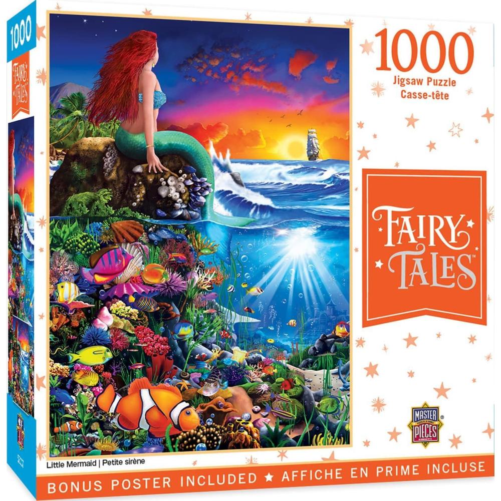 imageClassic Fairy Tales Little Mermaid 1000pc PuzzleLittle Mermaid