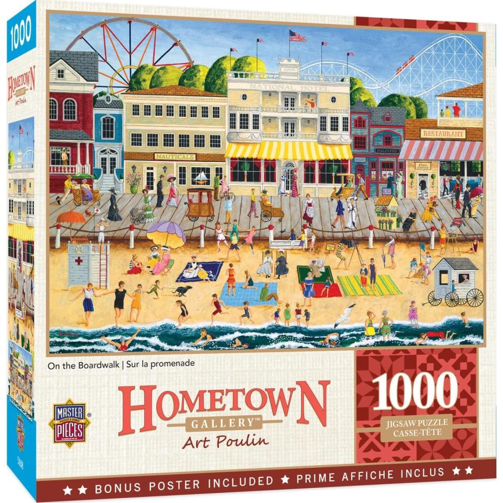imageMasterPieces 1000 Piece Jigsaw Puzzle Changing Times Fun for Adults Family Kids 1925 x 2675On the Boardwalk