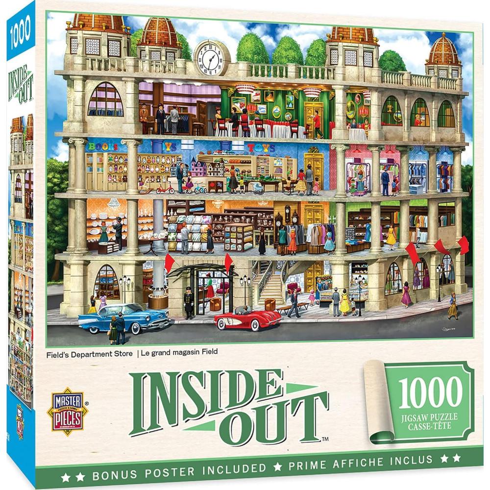 imageMasterPieces 1000 Piece Jigsaw Puzzle For Adults Family Or Youth Fields Department Store 1925x26751000 Piece