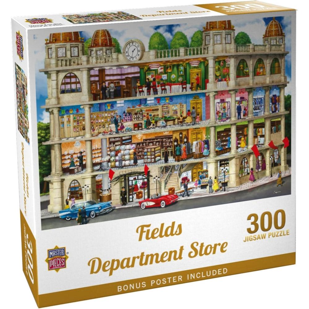 imageMasterPieces 1000 Piece Jigsaw Puzzle For Adults Family Or Youth Fields Department Store 1925x2675300 Piece
