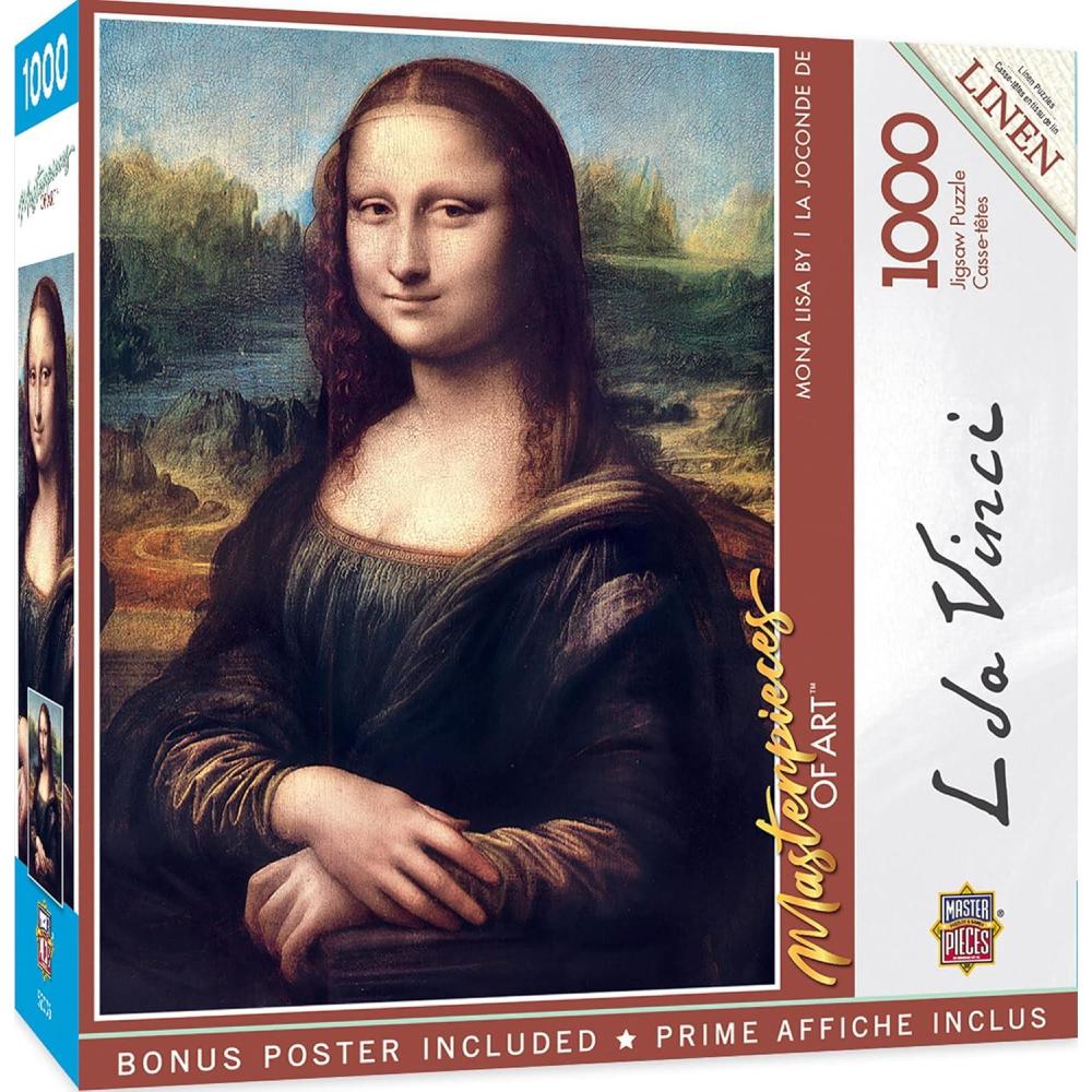 imageMasterPieces 1000 Piece Jigsaw Puzzle For Adults Family Or Youth Gallery on The Square 2675x 1925Mona Lisa