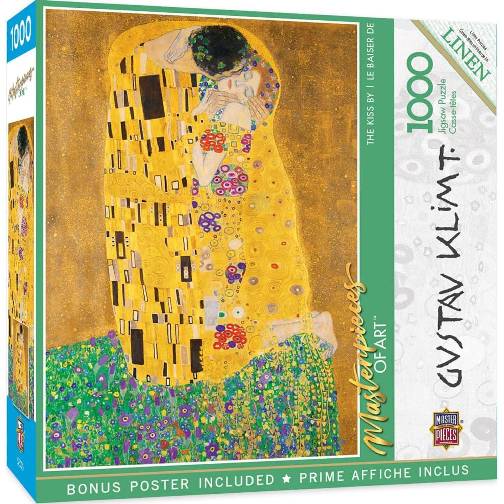 imageMasterPieces 1000 Piece Jigsaw Puzzle For Adults Family Or Youth Gallery on The Square 2675x 1925The Kiss