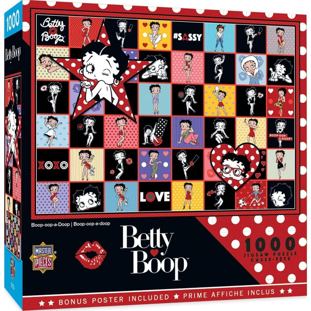imageMasterPieces 1000 Piece Jigsaw Puzzle for Adults Family Or Youth BoopOOPADoop 1925x2675Boop Oop a Doop