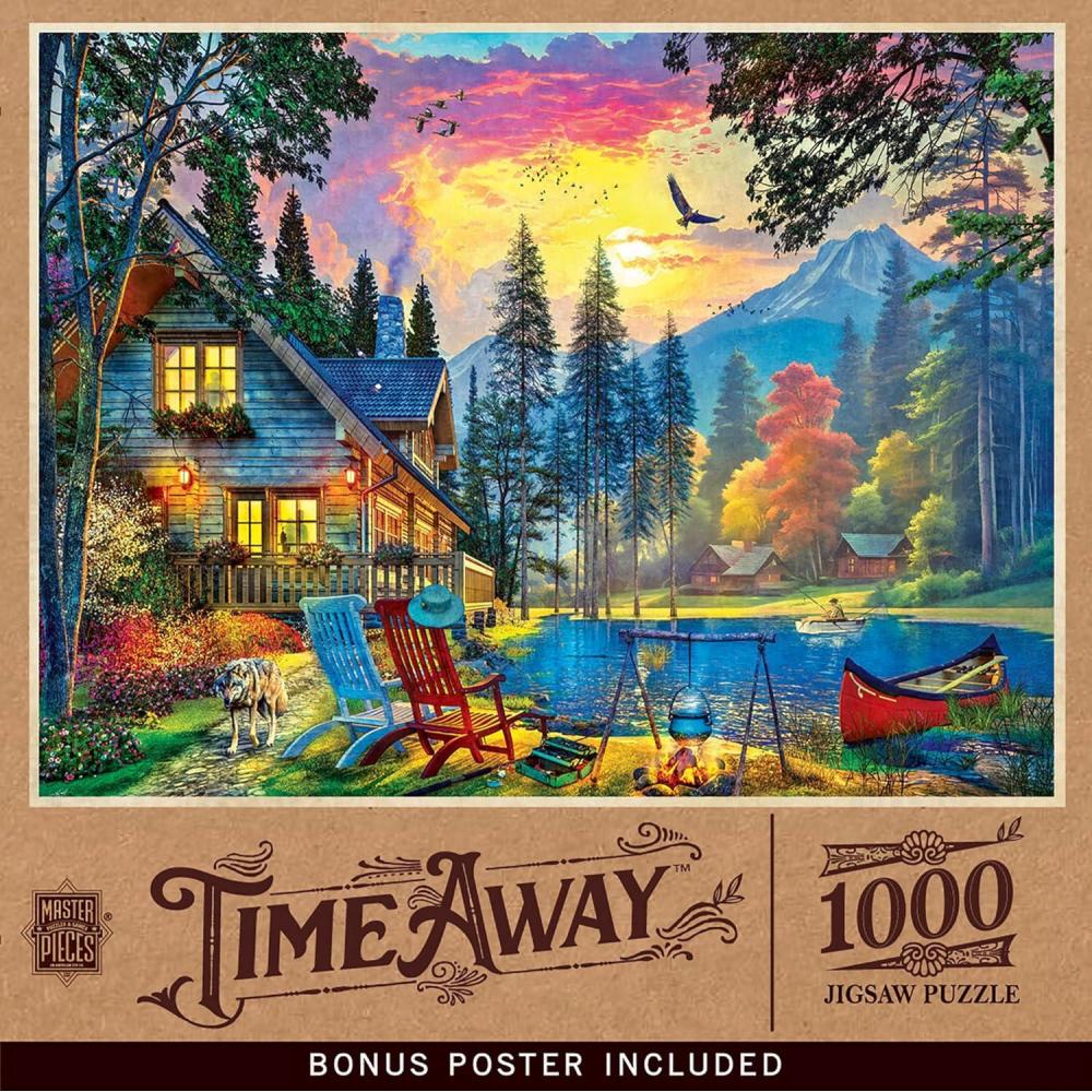 imageMasterPieces 1000 Piece Jigsaw Puzzle for Adults Family Or Youth  Fishing with Pappy  1925x2675Last Days of Summer