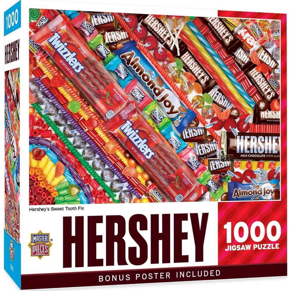imageMasterPieces 1000 Piece Jigsaw Puzzle for Adults Family Or Youth Hersheys Matrix 1925x2675Hersheys Sweet Tooth Fix