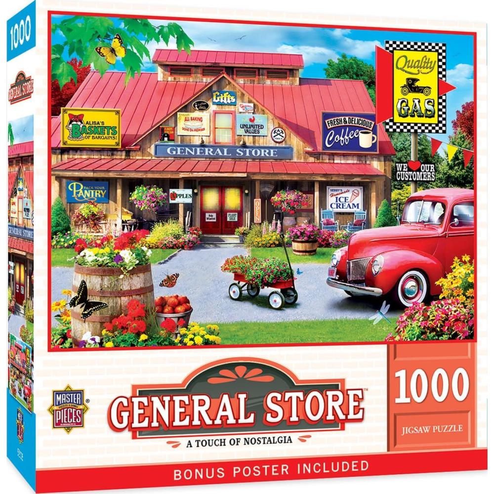 imageMasterPieces 1000 Piece Jigsaw Puzzle for Adults Family Or Youth  Sugar Hill Mercantile  1925x2675A Touch of Nostalgia