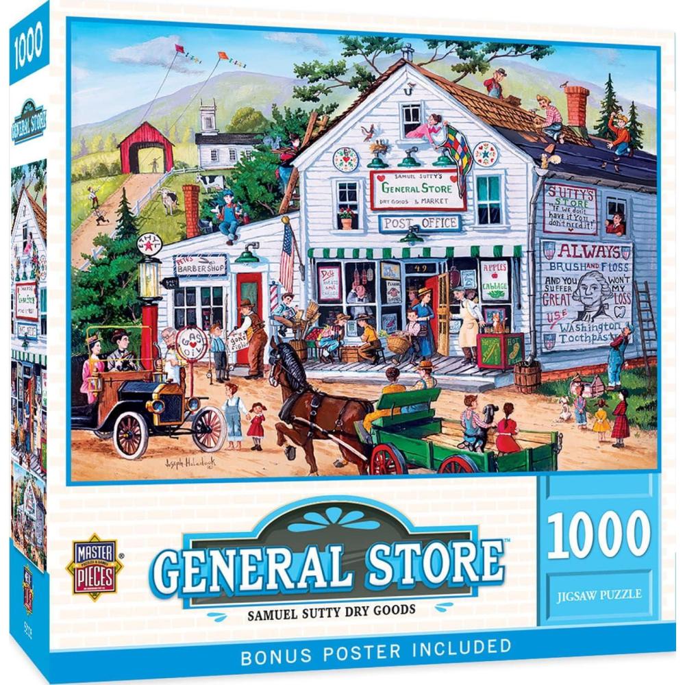 imageMasterPieces 1000 Piece Jigsaw Puzzle for Adults Family Or Youth  Sugar Hill Mercantile  1925x2675Samuel Sutty Dry Goods