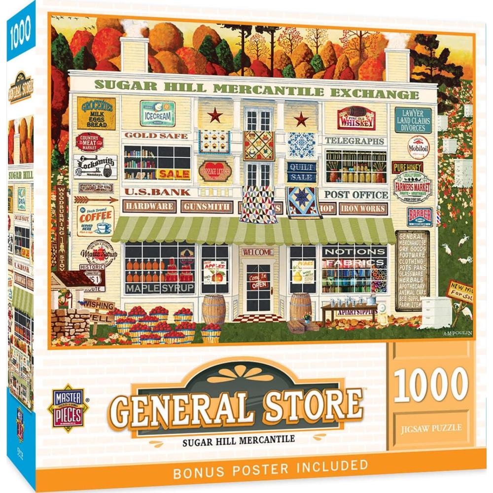 imageMasterPieces 1000 Piece Jigsaw Puzzle for Adults Family Or Youth  Sugar Hill Mercantile  1925x2675Sugar Hill Mercantile