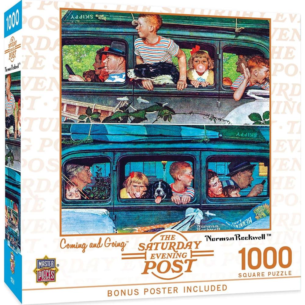 imageMasterPieces 1000 Piece Jigsaw Puzzle for Adults Family Or Youth The Runaway 1925x2675Coming and Going