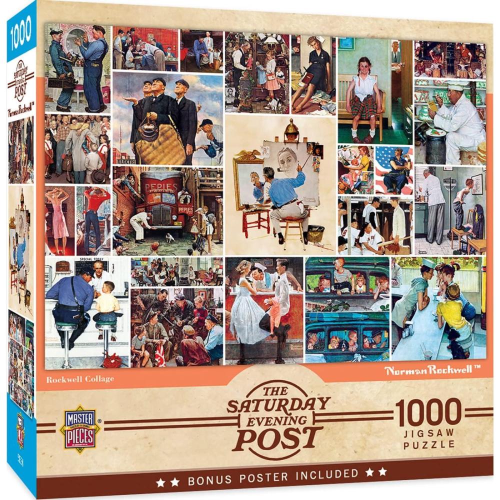 imageMasterPieces 1000 Piece Jigsaw Puzzle for Adults Family Or Youth The Runaway 1925x2675Rockwell