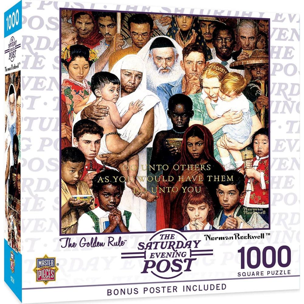 imageMasterPieces 1000 Piece Jigsaw Puzzle for Adults Family Or Youth The Runaway 1925x2675The Golden Rule