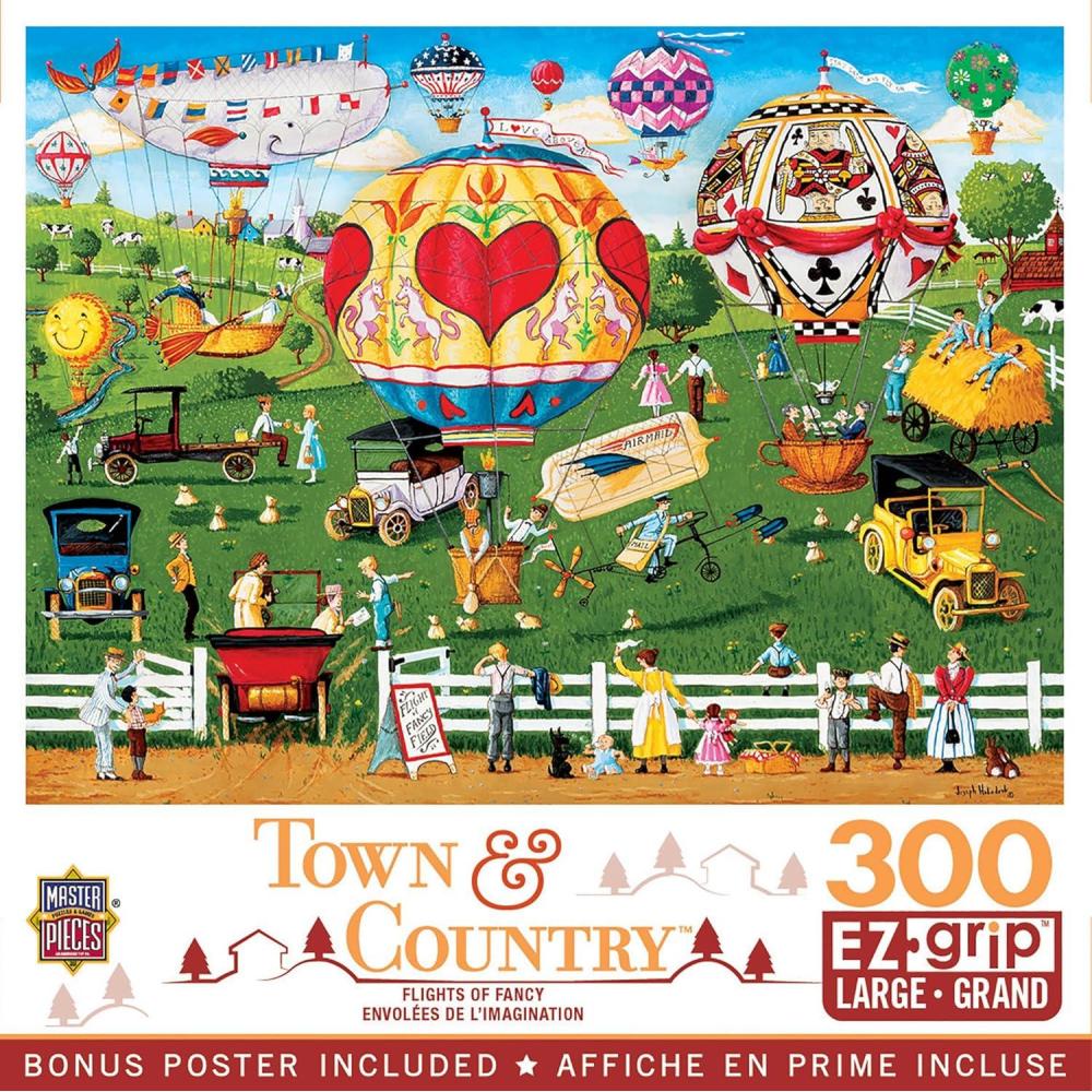 imageMasterPieces 300 Piece EZ Grip Jigsaw Puzzle  Flights of Fancy  18x24300 Piece