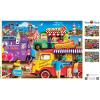 Food Truck – Carnival Treats 1000pc Puzzle – Jigsaw Puzzle with Vibrant Artwork and Durable Pieces – Fun Family Activity, Brain Challenge, and Educational Entertainment for Kids, Teens, and Adults(1000 Piece)