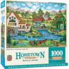 MasterPieces – 1000 Piece Jigsaw Puzzle, Changing Times, Fun for Adults, Family, Kids, 19.25″ x 26.75″(Millside Picnic)