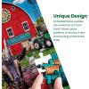 MasterPieces – 300 Piece Jigsaw Puzzle, Large EZ Grip Shapes, Garden Gathering, Fun for Adults, Seniors, Family, Kids, Matte Finish, 18″x24″(300 Piece)