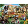 MasterPieces 1000 Piece Jigsaw Puzzle For Adults, Family, Or Youth – Gallery on The Square – 26.75″x 19.25″(Meetup at the Park)