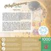 MasterPieces 1000 Piece Jigsaw Puzzle For Adults, Family, Or Youth – Gallery on The Square – 26.75″x 19.25″(The Kiss)