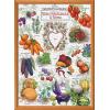 MasterPieces 1000 Piece Jigsaw Puzzle for Adults, Family, Or Youth – Farmer’s Almanac; Garden Florals – 19.25″x26.75″(Fruits Vegetables & Berries)