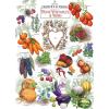 MasterPieces 1000 Piece Jigsaw Puzzle for Adults, Family, Or Youth – Farmer’s Almanac; Garden Florals – 19.25″x26.75″(Fruits Vegetables & Berries)