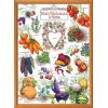 MasterPieces 1000 Piece Jigsaw Puzzle for Adults, Family, Or Youth – Farmer’s Almanac; Garden Florals – 19.25″x26.75″(Fruits Vegetables & Berries)