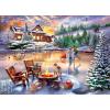 MasterPieces 1000 Piece Jigsaw Puzzle for Adults, Family, Or Youth – Fishing with Pappy – 19.25″x26.75″(An Evening Skate)