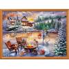 MasterPieces 1000 Piece Jigsaw Puzzle for Adults, Family, Or Youth – Fishing with Pappy – 19.25″x26.75″(An Evening Skate)