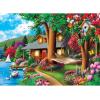 MasterPieces 1000 Piece Jigsaw Puzzle for Adults, Family, Or Youth – Fishing with Pappy – 19.25″x26.75″(Around the Lake Cabin Lake Scene)