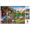 MasterPieces 1000 Piece Jigsaw Puzzle for Adults, Family, Or Youth – Fishing with Pappy – 19.25″x26.75″(Evening On The Lake)