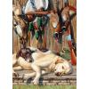 MasterPieces 1000 Piece Jigsaw Puzzle for Adults, Family, Or Youth – Open Season – 19.25″x26.75″(All Tuckered Out)