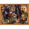 MasterPieces 1000 Piece Jigsaw Puzzle for Adults, Family, Or Youth – Open Season – 19.25″x26.75″(Forest Gathering)