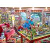 MasterPieces 1000 Piece Jigsaw Puzzle for Adults, Family, Or Youth – The Lionel Store – 19.25″x26.75″(The Boy’s Playroom)