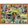 MasterPieces 1000 Piece Jigsaw Puzzle for Adults, Family, Or Youth – The Runaway – 19.25″x26.75″(Farmland)