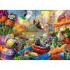 MasterPieces 1000 Piece Seek & Find Jigsaw Puzzle for Adults, Family, Or Youth – Van Life – 19.25″x26.75″(Greenhouse Gone Wild)