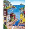 MasterPieces 300 Piece EZ Grip Jigsaw Puzzle – A Walk on the Pier – 18×24″(300 Piece)