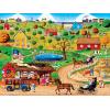 MasterPieces 300 Piece EZ Grip Jigsaw Puzzle – Share in The Harvest – 18″x24″(300 Piece)