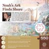 MasterPieces 550 Piece Jigsaw Puzzle for Adults, Family, Or Kids – Noah’s Ark Finds Shore – 18″x24″(Noah’s Ark Finds Shore)