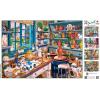 MasterPieces 550 Piece Jigsaw Puzzle for Adults, Family, Or Youth – Pet’s Play Room – 18″x24″(Garden Getaway)