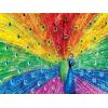 MasterPieces 550 Piece Jigsaw Puzzle for Adults and Family – Fall Frenzy – 18″x24″(Peacock Delight)