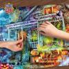 MasterPieces Halloween Glow in The Dark Jigsaw Puzzle – 1000 Piece Haunted House Trick-or-Treat Puzzle for Adults Teens & Families Spooky Holiday Game Large Puzzle Decor 19.25” x 26.75”(If You Dare)