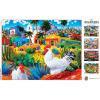 MasterPieces Roadsides of The Southwest – Into The Valley 550pc Puzzle(Gallos Blancos)