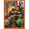 MasterPieces US Army Firepower 1000 Piece Jigsaw Puzzle – Jigsaw Puzzle with Vibrant Artwork and Durable Pieces – Fun Family Activity, Brain Challenge, and Educational Entertainment for Kids or Teens(Men of Honor)
